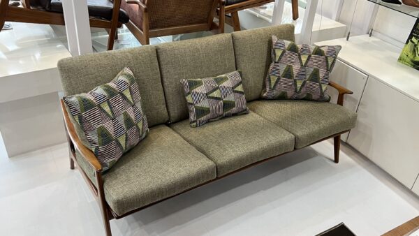 Parker 3-Seater with Rattan Back - Image 6
