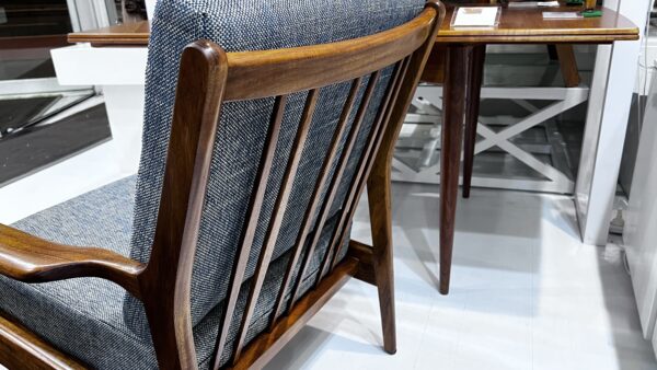 Rare Don Rex Timber Slats back armchair - Image 2