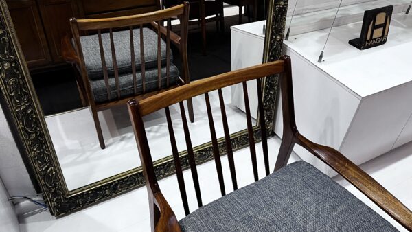 Rare Don Rex Timber Slats back armchair - Image 5