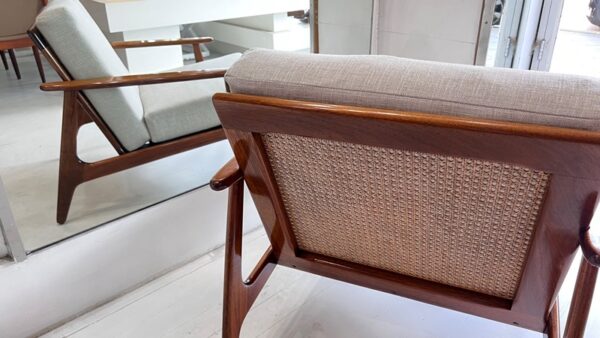 PARKER Low-Line Rattan Back Armchair