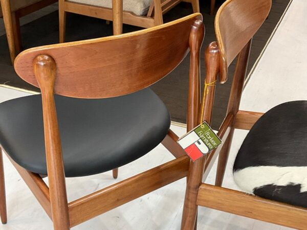 PARKER Spade Back Chairs x6