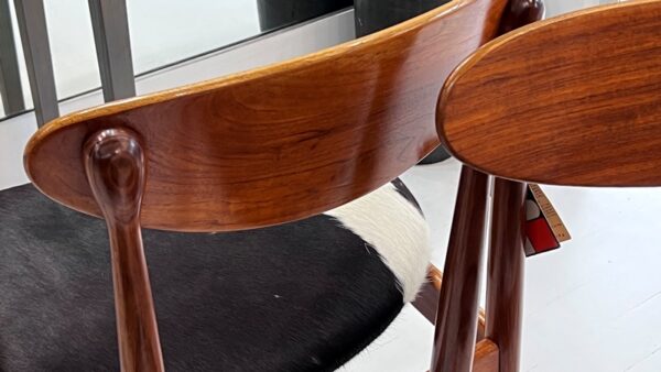 PARKER Spade Back Chairs x6 - Image 5