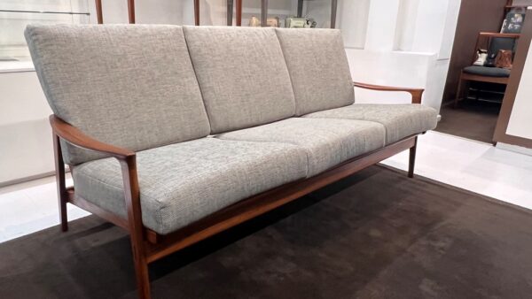 Parker 3-seater Sofa Nordic Low/Line 1960s - Image 4