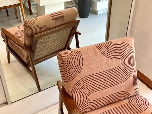 PARKER Low-Line Rattan Back Armchair - Image 2