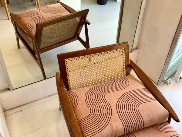 PARKER Low-Line Rattan Back Armchair - Image 3