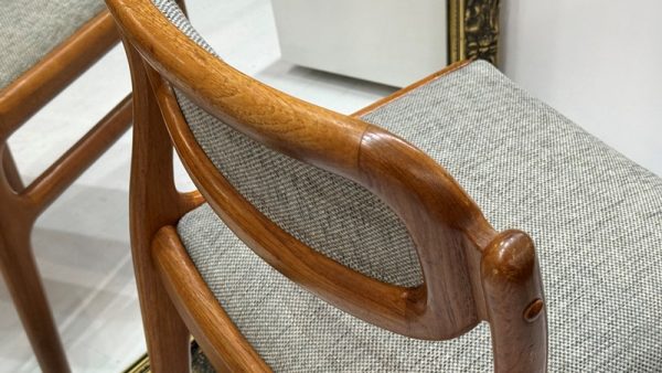 DANISH CHAIRS x6 by Johannes Andersen - Image 2