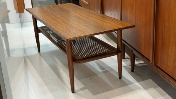 Mid-Century Coffee Table Teak Retro Vintage Fully Restored - Image 4