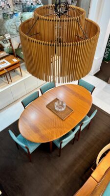 6 PARKER DINING CHAIRS VINTAGE RETRO RESTORED