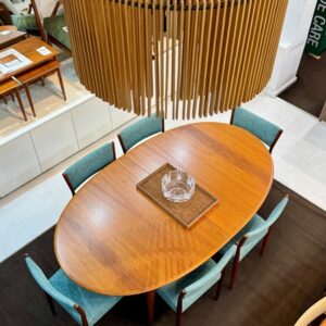 6 PARKER DINING CHAIRS VINTAGE RETRO RESTORED
