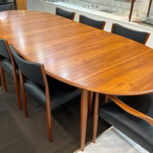 MID-CENTURY 6 PARKER DINING CHAIRS (including 2 Carvers)