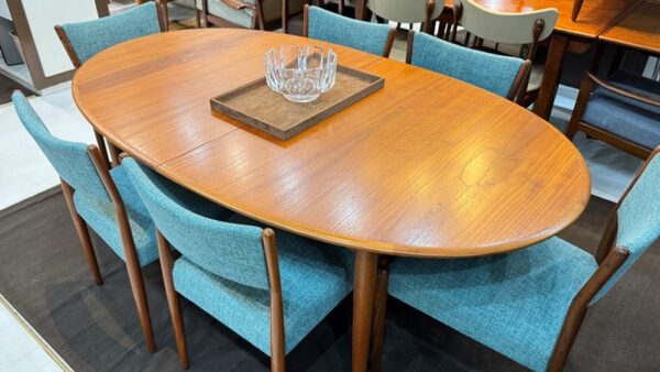 6 PARKER DINING CHAIRS VINTAGE RETRO RESTORED - Image 4
