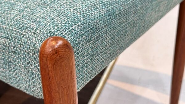 6 PARKER DINING CHAIRS VINTAGE RETRO RESTORED - Image 6