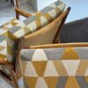 Don Rex armchair Rattan back Mid-Century Restored
